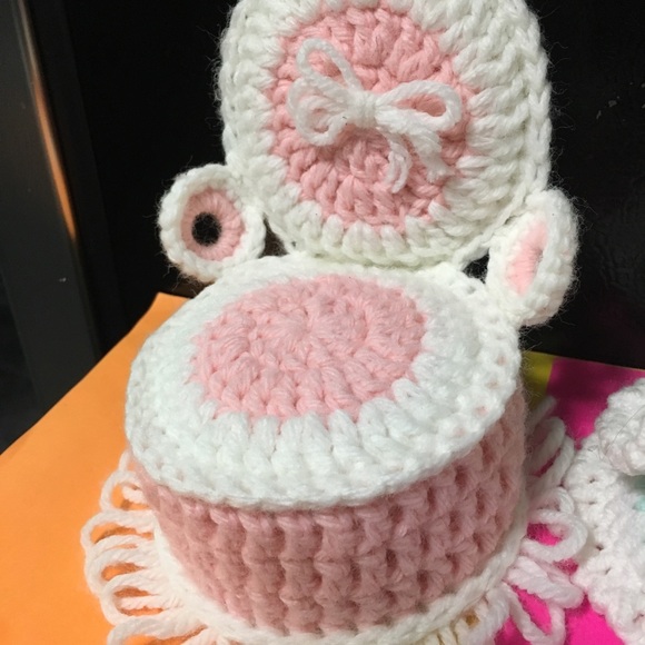 HANDMADE DOLL DRESS & (2) Chair Pincushions - Picture 3 of 9